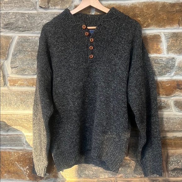 Vintage pendleton size medium gray sweater - Picture 1 of 5